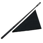 Flute Cleaning Rod With Black Cleaning Cloth Flute Piccolo Cleaning Kit 