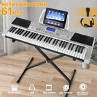 61 Key Piano Keyboard  Meks-400 Electric Piano Keyboard With Lighted Up Keys    