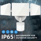 Led Security Light Outdoor 40w Wall Lights 4800lm Dusk To Dawn Sensor Ip65