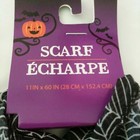 Halloween Fashion Scarves Spiderweb Pumpkins 60  X 11  Nwot