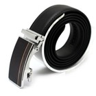 Men s Automatic Click Lock Buckle Waist Strap Dress Comfort Jean Belt Casual