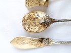 Antique French Sterling Silver Cocktail Serving Set Napoleon Renaissance Lunch