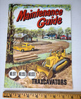 Caterpillar Traxcavators Maintenance Guide Brochure No  977-955-933 Vtg Tractor