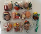 Set Of 10 Mcdonald s 1988 Happy Meal Mcnugget Buddies Toys  8 Reg   2 Under 3 