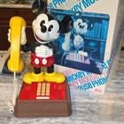 Atc Disney Mickey Mouse Collectible Telephone With Original Box