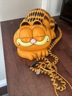 Tyco Garfield Animated Eyes Open Close Landline Telephone Untested