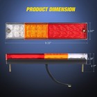Led Trailer Tail Light Bars 20 Led Rear Brake Turn Reverse Lights  Rv Camper 2pc