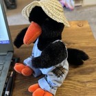 Ty Attic Treasures Plush Cawley The Crow 1993  Overalls And Hat