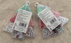 Creatology Craft Bead Kit Christmas Tree Case Bracelets Set Of 2 New
