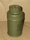 Vintage Us Army Military 1 Oz  Foot Powder Tin Stock No  1-204-045 Scholl Mfg Co