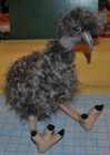 Hansa Baby Emu Plush Toy Handcrafted Life Like Standing 15 h
