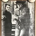Vintage Original 1960s Midnight Cowboy Movie Poster Voight Hoffman Xl 1969