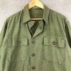 Vintage Us Army Utility Shirt Hbt 1950 s Early Vietnam War Size S