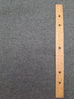 Vintage 60s Wool Fabric Dark Gray 2 Yards 5  X 61  Suiting                      