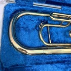 Yamaha Yah-201 Eb Alto Horn Brass Instrument Used With Case Mouthpiece
