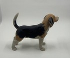 Vintage Beagle Dog Figurine Hunting Dog Bone Taiwan 