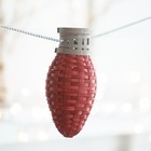 Dresden   Company Set Of 4 Little Woven Christmas Bulbs-2025-longaberger Weavers