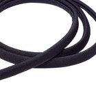 21 87 Yards 5mm Black Flat Nylon Cord Soft Stretch Beading Strings Elastic Ba   