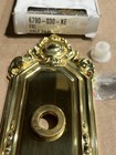 Baldwin 6790-030-ke Door Interior Escutcheon Plate Polished Brass Finish New