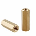 M2 5 Hex Stud Standoff Screws Nuts Solid Brass Hex Female-female Spacer