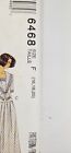 Vtg 90 s Mccall s 6468 Split Skirt Misses Dress Sewing Pattern 16-18-20 Unused