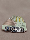 Vintage Mcdonald s Mcdonalds Metal Enamel Pin Restaurant Luxor Vegas Hotel Egypt