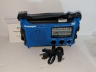 Kaito Voyager Ka-500 Solar Crank Weather Alert Multiband Radio Blue In Box