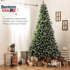 6ft Pre-decorated Holiday Christmas Tree For Home  Office  Party Decoration W  1