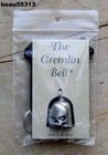 Harley Willie G Style Skull Motorcycle Gremlin Riding  Bell Pouch Key Ring  