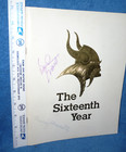 Minnesota Vikings The Sixteenth Year Autograph Bud Grant Murray Warmuth Vintage