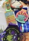 Rundisney Virtual Race   Wdw Medal Set Has 28 Medals  3matching Pins 2holders