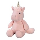 Bedtime Originals Rainbow Unicorn Pink gold Plush Unicorn Stuffed Animal - Pearl