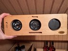 Heartwood Creations Weather Station Barometer Thermometer Hygrometer Burl Wood