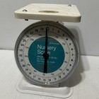 Vtg Jc Penney Metal Nursery Scale Infants Toddlers 30lb White Meat Kitchen Oz Kg