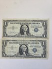 2  1 1957a Silver Certificate Note Currency Blue Seal Vintage Banknote