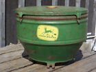 John Deere Vintage Antique 4-row Corn Bean Seed Planter Box Original Flower Art4