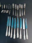 Lot Of 40       vintage 1847 Rogers Bros  Others Silver Plate Silverware Trl7 27