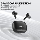 Tozo Bluetooth Wireless Earbuds Call Noise Cancellation Headphones Comfort Fit
