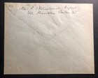 1941 Zagreb Croatia Germany State Cover Locally Used Sc 3