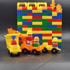Lot 190 Mega Bloks Building Blocks With 18 Figures Cars Tools Accessories Toys