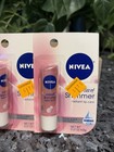 3 Pack Nivea A Kiss Of Shimmer Radiant Lip Care 0 17 Oz Pearl Silk Tinted Sealed