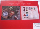Sequin Christmas Ornament Kit     Makes 4 Ornaments - West Design