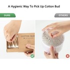 Bamboo Qtips Cotton Swabs With Wooden Sticks Q Tips For Ears Swabs 400 Count