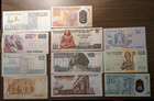 Egypt Full Banknote Set Modern Issue Notes Uncirculated 2001 - 2026 11 Banknotes