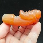 Chinese Jade collectibles  Manual Sculpture the Ancient Jade Statue Pendanth634