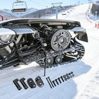Spring-loaded Rail-mounted Ice Scratcher Kit  With Bracket For Snowmobiles