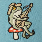 Life Is Good Kids Guitar Frog Chill Cap  Cool Blue