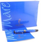 Set Of Aurora Mare Limited Edition Blue  bleu  Fountain 517   Rollerball 519