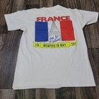 Northwest Airlines T-shirt 1990 France Vwa Le Festival Memphis In May Size Large