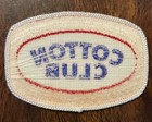 Vintage 1970   s Cotton Club Soda Pop Cola Embroidered Patch Cleveland Ohio